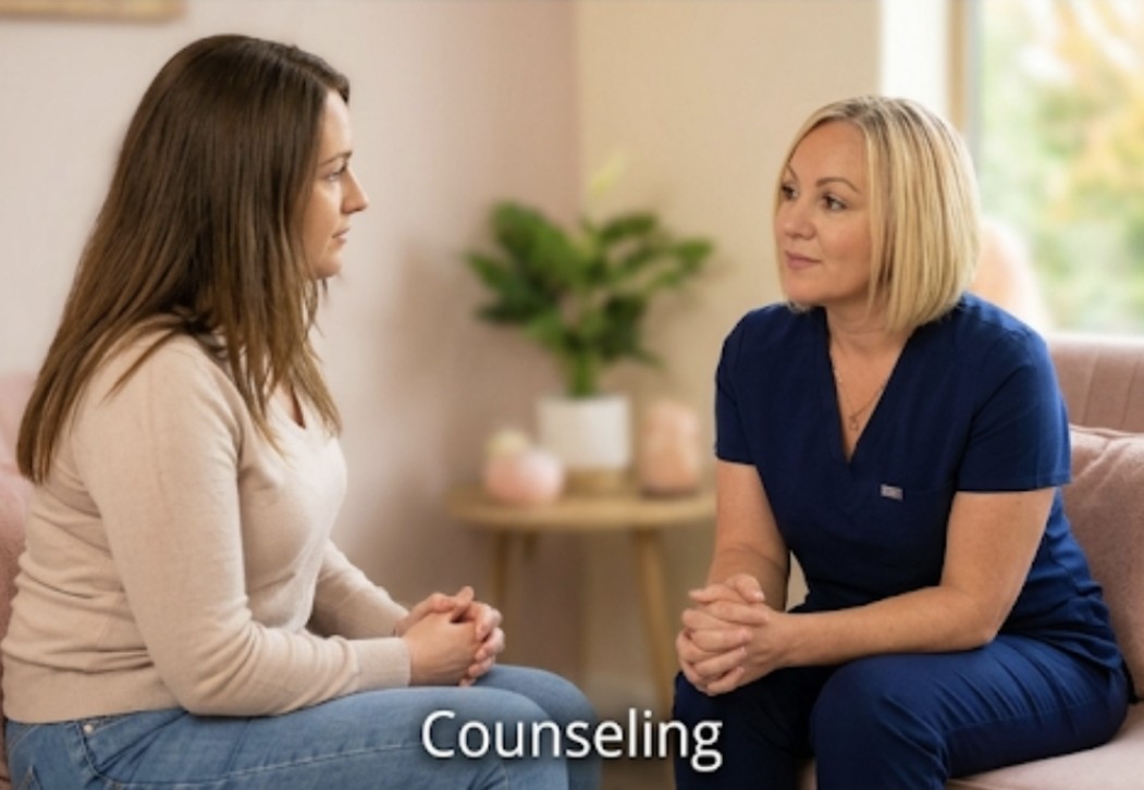 A supportive one to one counselling conversation